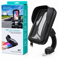 🏍️ Holder M7 Contra Agua para Moto | Soporte para Espejo con Zipper