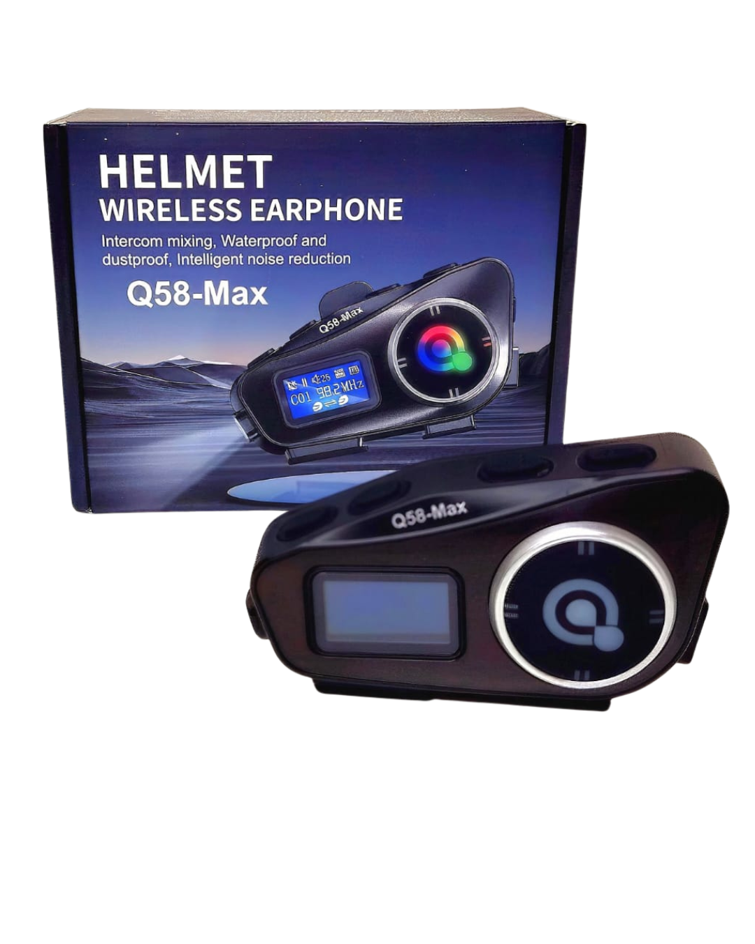 ntercomunicador Bluetooth Universal para Casco de Moto Q58MAX